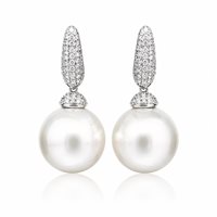 Ohrringe Ultima Edizione Dame in Silber Madreperla artificiale in bioresina OAO7275